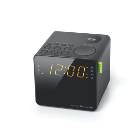 Muse M-187CR — радиочасы с двумя будильниками, PLL-тюнер, 20 станций
