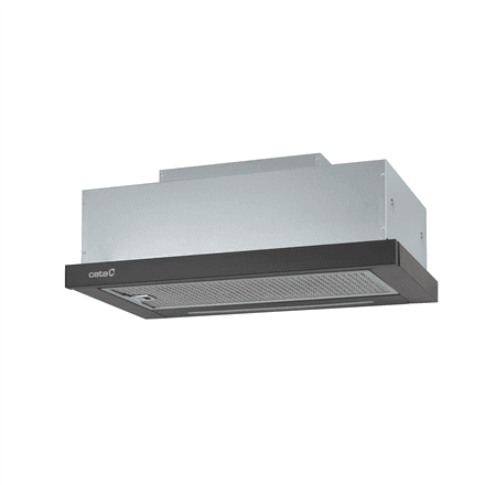 CATA TFH 6630 BK Telescopic Kitchen Hood 60cm A+