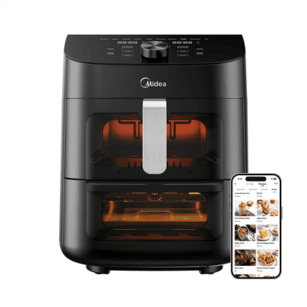 Midea MAD1100DADK kahe korviga kuumaõhufritüür 1850W
