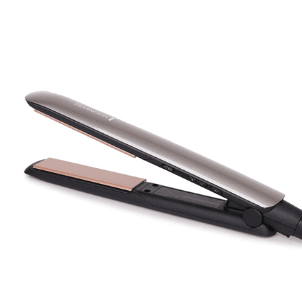 Remington S8590 Keratin Therapy Ceramic Hair Straightener, Black/Cream