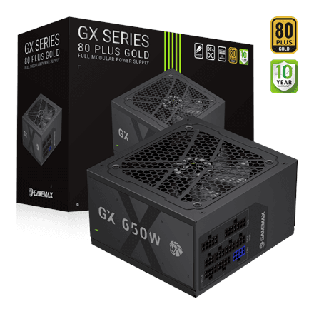 Gamemax GX 650GF 650W Gold модульный блок питания