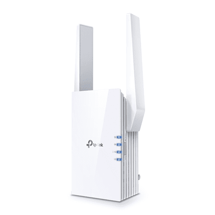 TP-LINK | AX3000 Mesh WiFi 6 Extender | RE705X | 802.11ax | Mesh Support Yes | 2402+574  Mbit/s | Ethernet LAN (RJ-45) ports 1 | No mobile broadband | MU-MiMO No | Antenna type 2x External