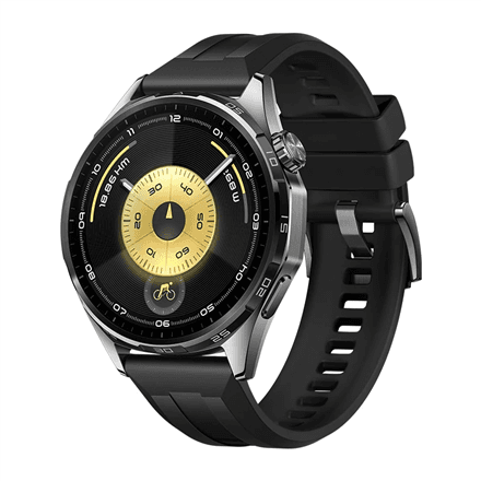 Huawei WATCH GT 6 46 мм смарт-часы AMOLED, GPS, чёрные