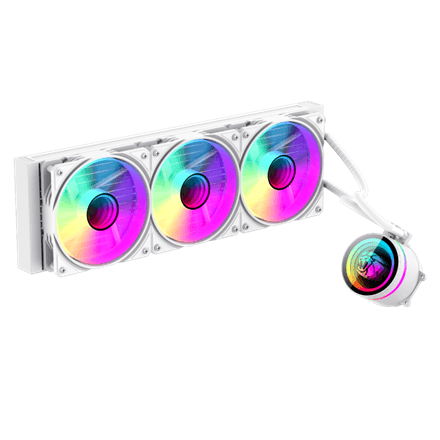 Gamemax Iceburg 360 Infinity liquid cooler 360 mm, white