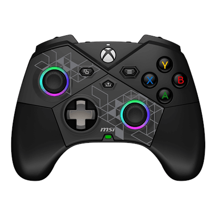 MSI FORCE PRO WIRELESS gaming controller black