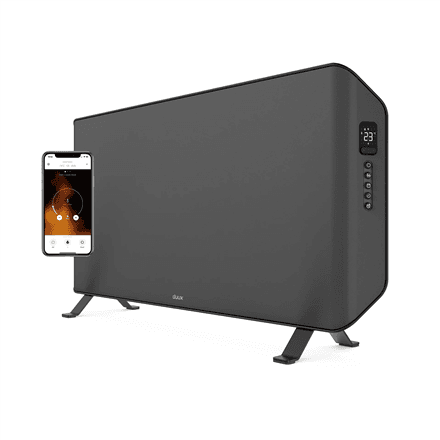 Duux Edge 2000 2000W IP24 Gray Smart Convector Heater