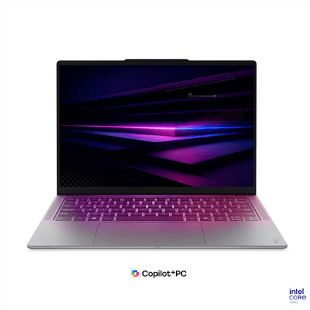 Lenovo Yoga Slim 7 14IPH11 Intel | Luna Grey | 14 " | OLED | WUXGA | 1920 x 1200 pixels | Glossy | Intel Core Ultra 7 | 355 | 16 GB | Soldered LPDDR5X | Solid-state drive capacity 512 GB | Intel Graphics | Windows 11 Home | 802.11be | Bluetooth version 5.4 | Keyboard language English | Keyboard backlit | Warranty 24 month(s) | Battery warranty 12 month(s)
