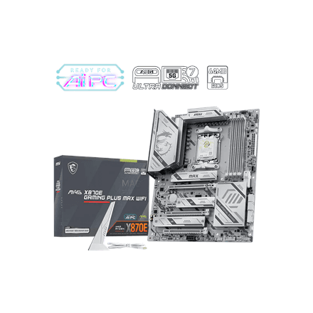 MSI MAG X870E GAMING PLUS MAX WIFI emaplaat, AM5, DDR5