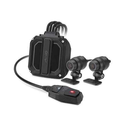Mio MiVue M820WD Dual-Lens Motorcycle Dash Cam with GPS and Wi-Fi