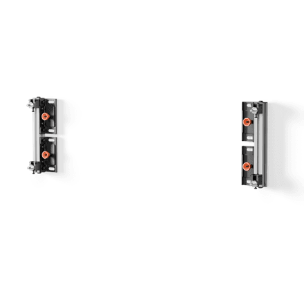 EDBAK ULS1250 Universa lLED System for 1 cabinet 250mm | Black