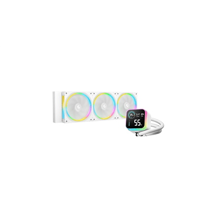 Deepcool LQ360 Ultra ARGB liquid cooler 360 mm, white