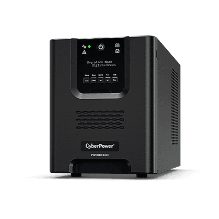 ИБП CyberPower PR1000ELCD, 1000 ВА / 900 Вт, башня