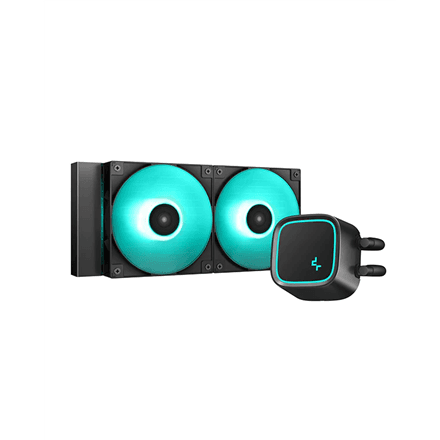 Deepcool LE500 all-in-one liquid cooler, black, Intel and AMD