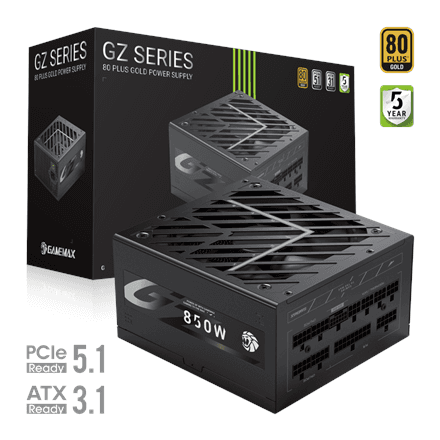 Gamemax GZ 850G 850W Gold Modular Power Supply