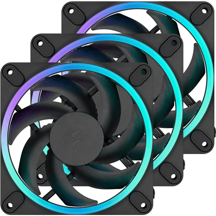 Fractal Design Momentum 12 RGB case fans 120 mm, 3-pack