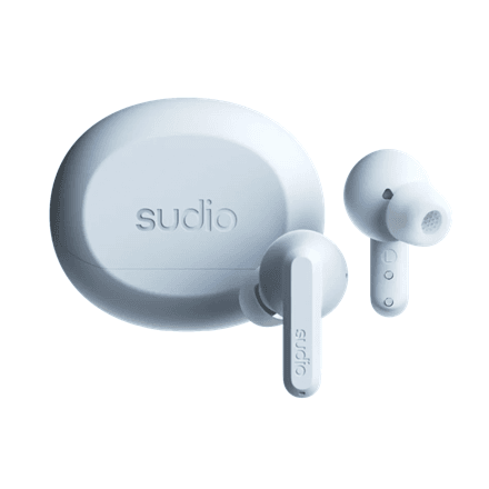 Беспроводные наушники Sudio A3 Pro с шумоподавлением, Powder Blue