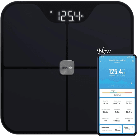 iHealth Nexus Pro весы анализ состава тела 181 кг