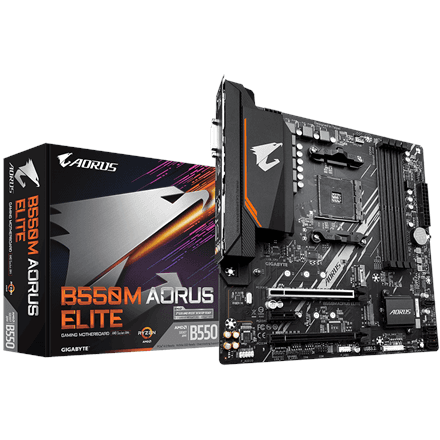 Gigabyte B550M AORUS ELITE 1.0 материнская плата AM4
