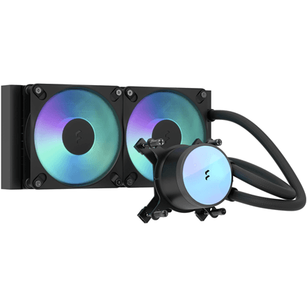 Fractal Design Water Cooling | Radius 240 RGB | Black | Intel, AMD