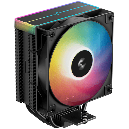 Deepcool AG400 ARGB protsessori õhkjahuti, must, Intel ja AMD