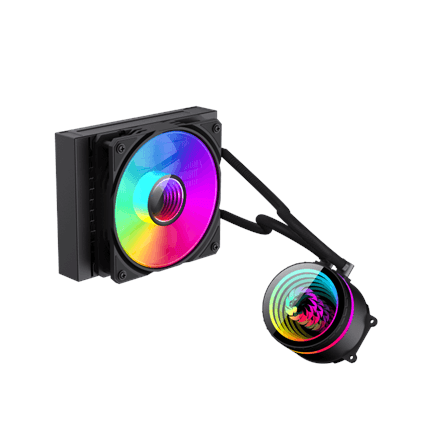 Gamemax Iceburg 120 all-in-one liquid cooler 120 mm, black
