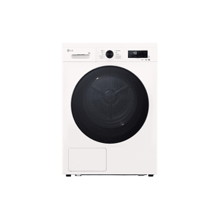 LG Dryer Machine | RHX1009NWB | Energy efficiency class C | Front loading | 9 kg | LED | Heat pump | Depth 66 cm | Wi-Fi | White