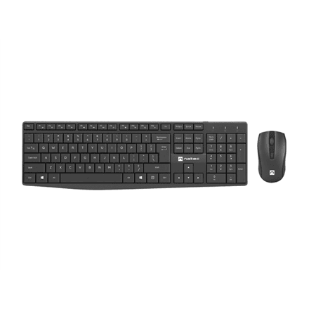 Natec Squid 2in1 Bundle – wireless klaviatuur ja hiir