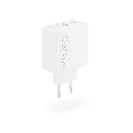 Lenovo Dual USB-C 65W GaN Charger | Charger | USB-C | 65 W