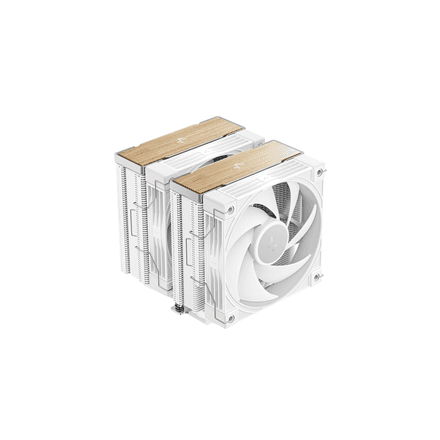 Deepcool AK620 G2 воздушный кулер, два вентилятора, белый