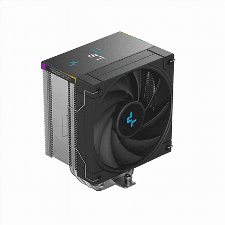 Deepcool AK500S Digital SE CPU air cooler with display, black