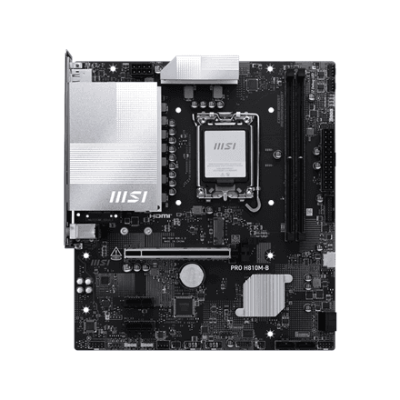 MSI PRO H810M-B emaplaat, LGA1851, DDR5