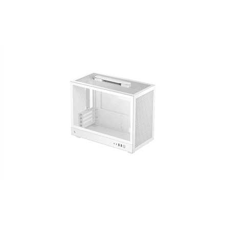 Deepcool CH160 PLUS WH Micro ATX PC case white