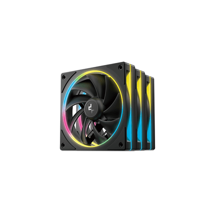 Deepcool FL12 SE case fans 120 mm, 3-pack, black