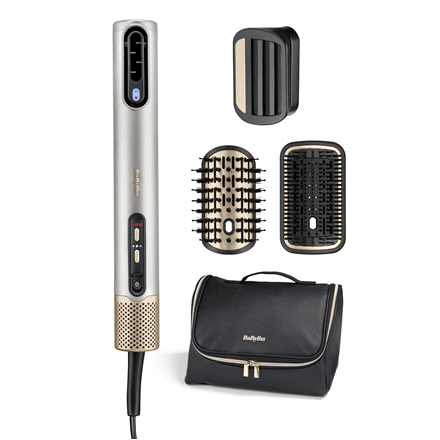 Фен-стайлер BaByliss Air Wand AS6555E, 1600 Вт, хром