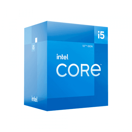 Intel Core i5-12400 processor, 6 cores, 12 threads, LGA1700