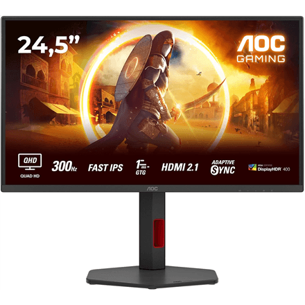 AOC Q25G4SR 24,5" QHD 300Hz Fast IPS monitor