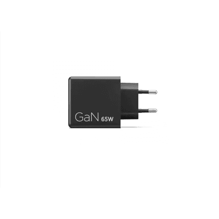 Lenovo Dual USB-C 65 W GaN laadija kahe pordiga, must