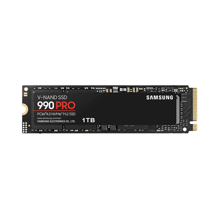 SSD Samsung 990 PRO 1 ТБ M.2 NVMe, PCIe Gen4x4, чтение 7450 МБ/с