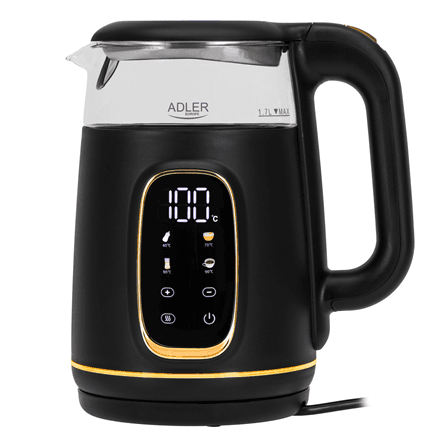 Adler AD 1305 veekeetja 2200W 1,7L LED-ekraaniga