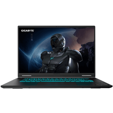 Gigabyte A16 GAMING 3WHK3EEC94SH | Black Steel | 16 " | IPS | WQXGA | 2560 x 1600 pixels | 165 Hz | AMD Ryzen 7 | 260 | 16 GB | Solid-state drive capacity 1000 GB | NVIDIA GeForce RTX 5070 | GDDR7 | 8 GB | Windows 11 Home | 802.11ax | Bluetooth version 5.3 | Keyboard language English | Keyboard backlit | Warranty 24 month(s) | Battery warranty 12 month(s)