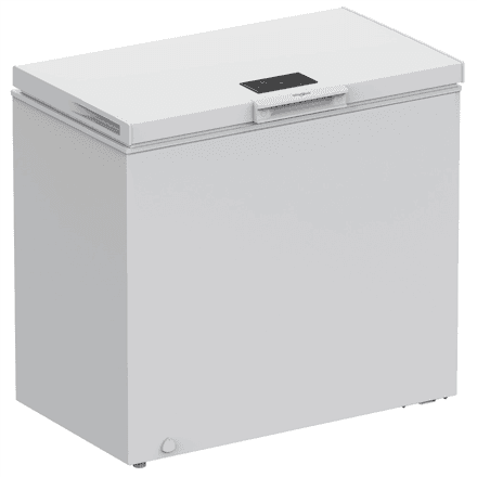 Whirlpool Freezer | W3RHS19EW2 | Energy efficiency class E | Chest | Free standing | Height 85 cm | Total net capacity 198 L | Display | White