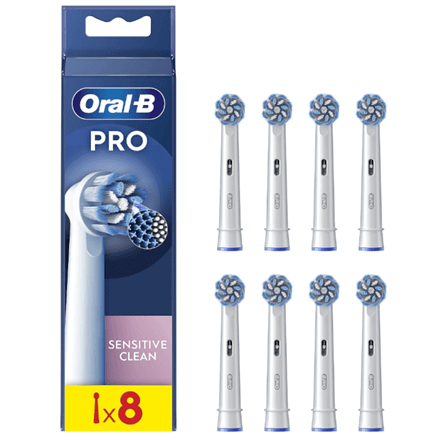 Oral-B EB60X-8 Sensitive Clean Pro replacement heads 8-pack