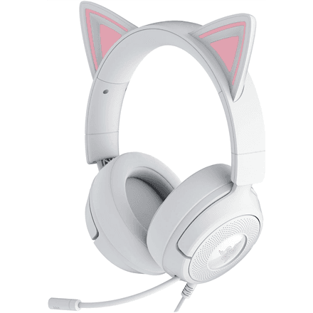 Razer Kraken Kitty V3 X белые проводные наушники для игр
