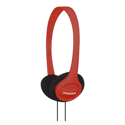 Koss KPH7r On-Ear Wired Headphones Red