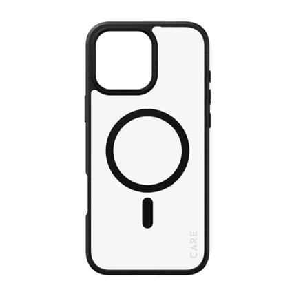 CARE Flagship MagSafe ümbris iPhone 16 Pro Maxile, must