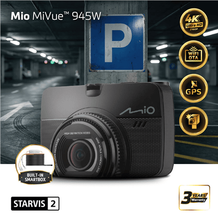 Mio MiVue 945W Premium 4K Wi-Fi GPS autokaamera