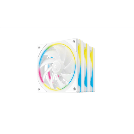 Deepcool FL12 SE case fans 120 mm, 3-pack, white