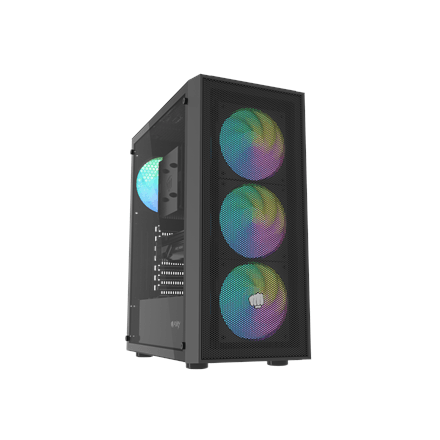 Fury SHOBO SH8F ARGB Black Midi Tower PC Case