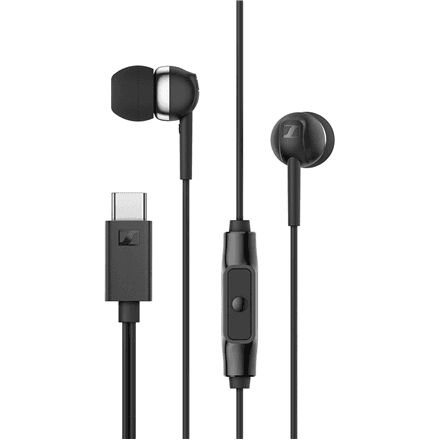 Проводные наушники Sennheiser CX 80U USB-C, чёрные