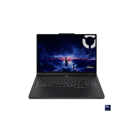 Lenovo- Legion Pro 5 16IAX10 Intel | Eclipse Black | 16 " | OLED | WQXGA | OLED pixels | Glossy | Intel Core Ultra 7 | 255HX | 16 GB | SODIMM DDR5 | Solid-state drive capacity 1000 GB | NVIDIA GeForce RTX 5070 | GDDR7 | 8 GB | Windows 11 Home | 802.11be | Bluetooth version 5.4 | Keyboard language English | Keyboard backlit | Warranty 24 month(s) | Battery warranty 12 month(s)